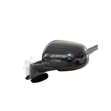 Imagem de Acessórios para carro Espelho retrovisor com tinta Lente reflexiva Shell Base Assembly 3 fios compatível com Mitsubishi ASX(3-wire black left)