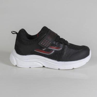 Imagem de Tênis Jogging Botinho Infantil St829o Marinho, Preto, Vermelho, 05, 35