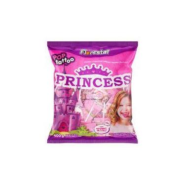 Imagem de Pirulito Princess Morango 400g  Florestal