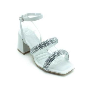 Imagem de Sandália Feminina Tanara T6765 - Branco-Feminino