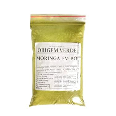 Imagem de Chá de Mo.ringa Pó Premium 1kg Pura Embalagem Abre e Fecha - Origem Verde