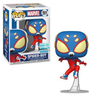 Imagem de Boneco Funko Pop! Marvel Comics Spider-Boy com Presas - Candide