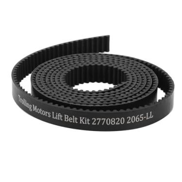 Imagem de Luocute 2770820 Kit de Correia de Elevação, Substituição do Kit de Correia de Elevação do Motor Treling para Poliuretano 2m 4kn Resistência à Tração Universal Belting Belting, Trolling