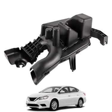 Imagem de YzusGomumu Conjunto de câmara de ressonador de admissão de ar do motor 16554-3RC2A compatível com Nissan Sentra 2013-2018 substitui 165543RC2A