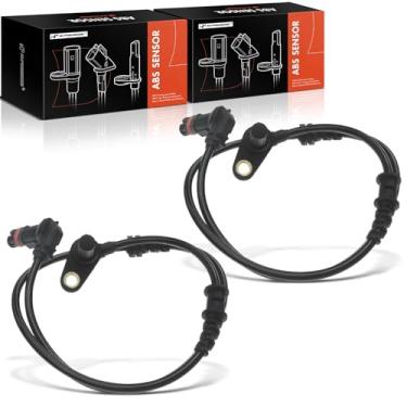 Imagem de A-Premium Sensor de velocidade da roda ABS compatível com modelos Mercedes-Benz - E250 E350 E400 2014-2016, E63 AMG 2014-2015, E63 AMG S 2016, CLS400 2015-2017, CLS450 2019-2020 - Conjunto de 2 peças.