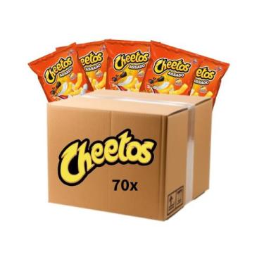 Imagem de Biscoito Elma Chips Cheetos Lua Parmesão 70 Unidades de 20g