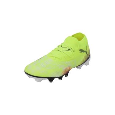 Imagem de PUMA Chuteira de futebol feminina Future 8 Match Fg/Ag WN's, Yellow Alert Puma Aged Silver Sun Struck, 42.5 EU