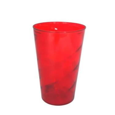 Imagem de 10 Copos Twister Cristal Colorido 400ml Festa P/ Transfer - M&Ca Plást