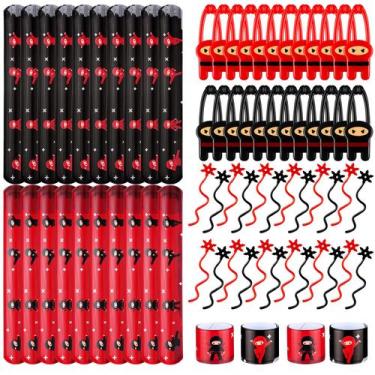 Imagem de Lembrancinhas de festa Jiuguva Ninja Karate Birthday 72 unidades