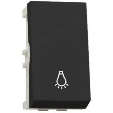 Imagem de Modulo Int.Pulsador De Minuteria - Recta Grafite Satin Fosco - Blux Re