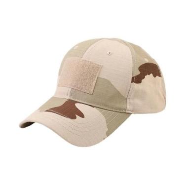 Imagem de Boné Tático Militar Ajustável - Camuflagem para Paintball e Combate, A