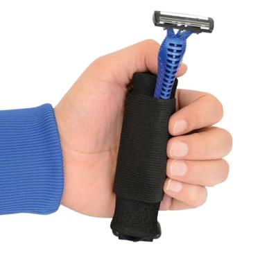 Imagem de Rrlihjgu Punho Universal Suporte Adaptável para Talheres | Suporte para Talheres de Alimentação - Braçadeira Adaptável de Assistência para Alimentação com Antiderrapante para Apoio Diário