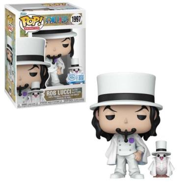 Imagem de Boneco Funko Pop One Piece Rob Lucci Com Hattori Com Chase - Candide