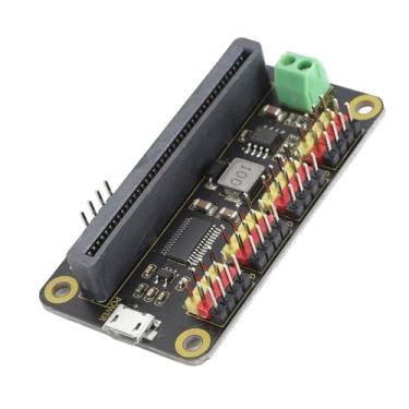 Imagem de Adaptador da placa de expansão da unidade de servo 16 Vias Módulo de interface PWM I2C para plugue de microbit e reproduzir controle de alta eficiência para projetos de robótica
