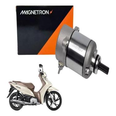 Imagem de Motor Partida Arranque Biz 125 Es Ex 2011 2012 2013 2014 2015 2016 201