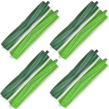 Imagem de APZOVO Conjunto de 4 escovas de substituição compatíveis com iRobot Roomba E & I & J Series, peças de reposição para Roomba i1 i1+ i2 i2+ i3 i3+ i4 i4+ i6 i6+i7 i7+ i8 i8+ j6 j6+ j7 j7+ E5 E6 E7