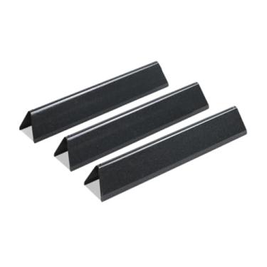 Imagem de Generic 3 peças placas de aquecimento para grelha, barra aromatizadora para churrasco, 15,3 polegadas, painéis de controle frontais universais, tampa do