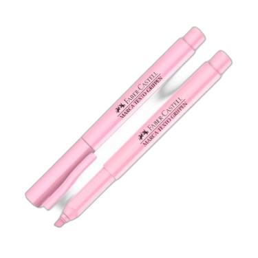 Imagem de Marca Texto Tons Pastel Rosa Grifpen Faber-Castell