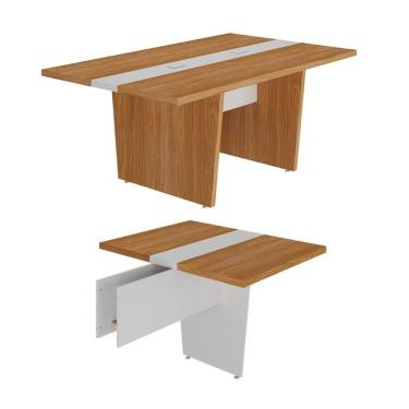 Imagem de Conjunto Escritório: Mesa Reunião 6375 + 1 Módulo 6377