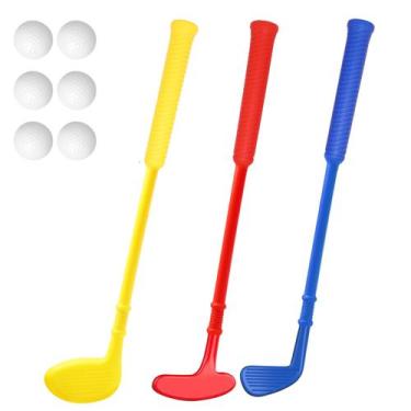 Imagem de Conjunto de tacos de golfe Dyienocs Plastic para crianças