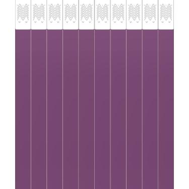 Imagem de Pulseira de Identificação Tyvek Roxo 50unid - Tecnomidia