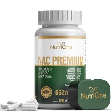 Imagem de NAC N-Acetil L-Cisteína Premium com Coenzima Q10, Zinco, Selênio, Molibdiênio, Vitaminas E, C e B6 120 Cápsulas - Nutrione