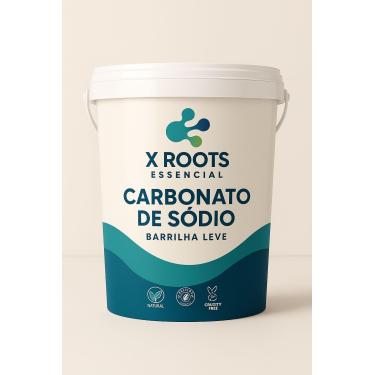 Imagem de Barrilha Leve Elevador de Ph para Piscinas - Cabonato De Sódio 100% Puro 2kg Balde - X Roots Essencial