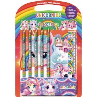 Imagem de Unicónios - Aventuras Para Colorir - EDITORA ON-LINE, Sortido