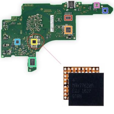 Imagem de Deal4GO MAX77620A Controle de Energia Principal IC Chip BGA PMIC MAX77620AEWJ Substituição para Nintendo Switch Console