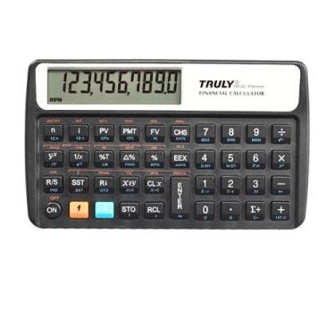 Imagem de Calculadora Financeira TR12C Platinum RPN 10 DIG. - Procalc
