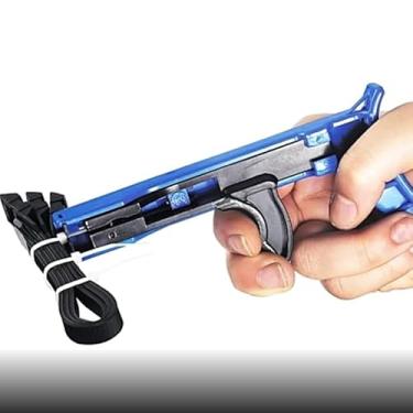 Imagem de 1 peça TG-100 Máquina automática de tensionamento e corte para abraçadeiras de cabo de nylon, alicates especiais, ferramentas manuais domésticas