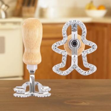 Imagem de Mini moldes de biscoito formas de Natal inoxidável sanduíche vegetal assado biscoito carimbos molde para alimentos forma de gengibre 03