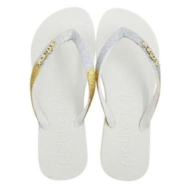 Imagem de Chinelo Petite Jolie Casual com Glitter J-Lastic Feminino-Feminino