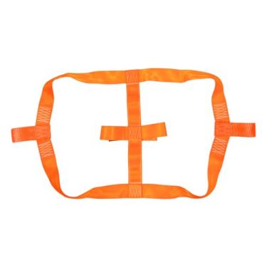 Imagem de MTRPS Alça de amarração para roda traseira de motocicleta, correias de pneu de equilíbrio de transporte cinto de guidão de poliéster forte, alça de roda traseira universal resistente para trailer