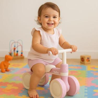Imagem de Bicicleta de Equilíbrio Infantil Buba Com Som Rosa