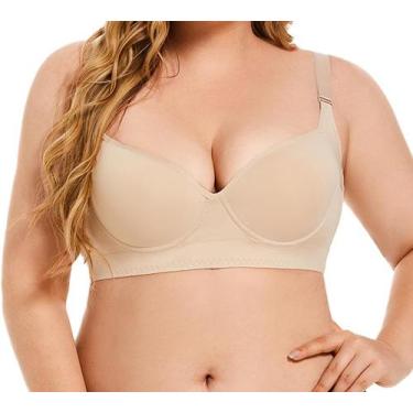 Imagem de Sutiã Cotton Whisper Seamless Wireless Comfort Beige 50D
