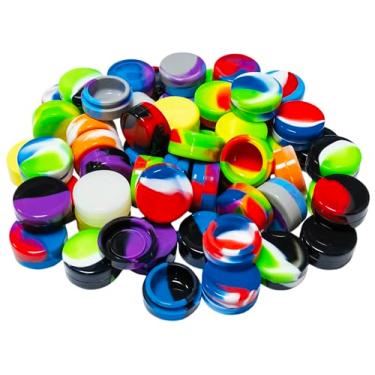 Imagem de Vegcorn Recipientes de concentrado de cera de silicone de 4 ml, frascos de óleo antiaderentes, multiuso (7)