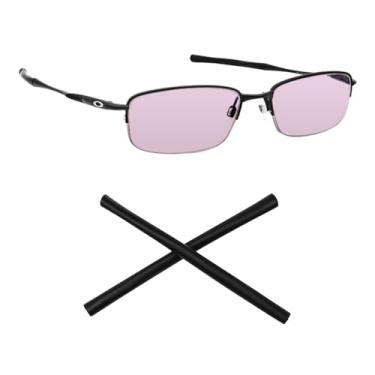 Imagem de Biyxpiv Kits de borracha de substituição para protetores de nariz para óculos Oakley Clubface OX3102, fácil instalação, Meias de orelha