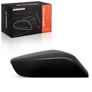 Imagem de A-Premium Tampa do espelho retrovisor do lado direito do passageiro compatível com Chevrolet Malibu 2016-2025 - preto texturizado, tinta para combinar