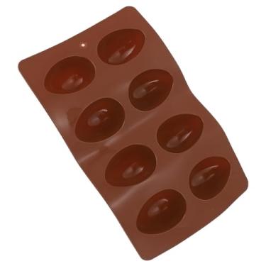 Imagem de TOYANDONA Forma de Silicone para Bolo Em Formato de de Páscoa – Forma Antiaderente Com 8 Cavidades para Assar Gelatina, Gelatina E Cubos de Gelo, Ideal para Fazer Chocolate, Muffins E Bolos Caseiros