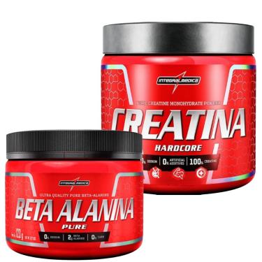 Imagem de Kit Creatina 300g + Beta Alanina 123g Integralmedica