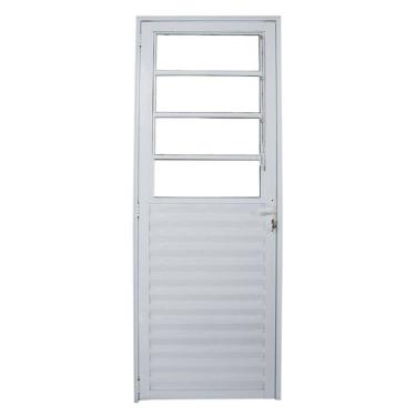 Imagem de Porta Basculante Direita Vidro Mini Boreal 210x80cm Ecosul Esquadrisul