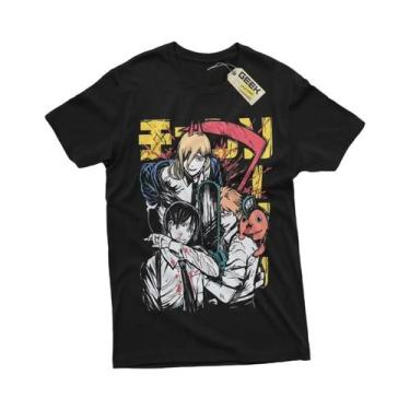 Imagem de Camiseta Gráfica Unissex Oversized Chainsawman Reze Anime Manga Curta 
