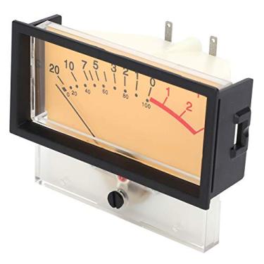 Imagem de Fafeicy Medidor de Teste DB Amplificador de Nível TN-73-HS-9213H Cabeçalho do Medidor VU, de Nível de Amplificador de Potência de Alta Precisão Com Excelente Material ABS e Mostrador de Ponteiro,