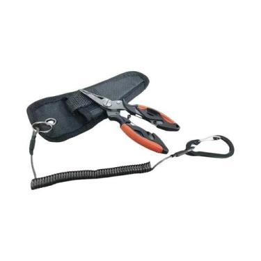 Imagem de Alicate Multifuncional De Pesca Em Aço Inoxidável 420 Cortador De Linh