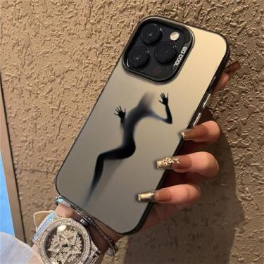 Imagem de HSGMQ Capa de telefone sexy com estampa de luxo fosca adequada para iPhone 16 15 14 13 12 Pro Max 15 16 X XS XR 7 8 Plus antiqueda e durável, 01, para iPhone 16E