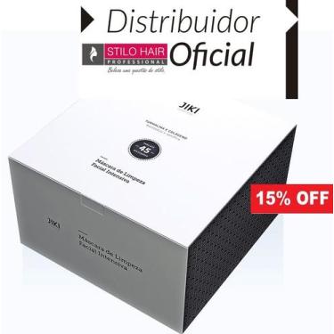 Imagem de Kit Jiki Creme De Limpeza Facial Profissional 45 Aplicações Extração d