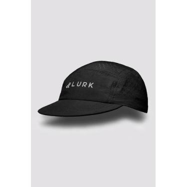Imagem de Boné 5 Panel Aba Curta Preto - Estilo Urbano e Conforto - LURK