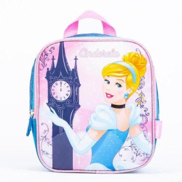 Imagem de Lancheira Infantil Feminina Térmica Cinderela Azul - Disney, U
