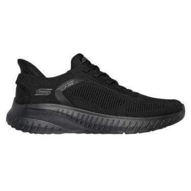 Imagem de Tênis Skechers Bob Squad Chaos Solid Step Masculino - Preto 40-Masculino